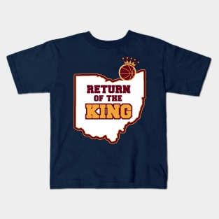 Best Basketball design | Return Of The King Kids T-Shirt